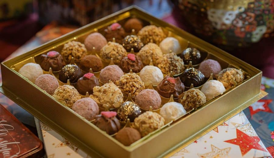 Chocolats D'appellation Truffes Ont Plusieurs Caractéristiques Lesquelles